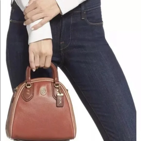 Coach Marleigh 20 In Colorblock 1941 Saddle Multi/Brass - Picture 13 of 16